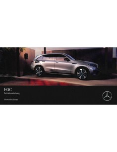 2020 MERCEDES BENZ EQC INSTRUCTIEBOEKJE DUITS
