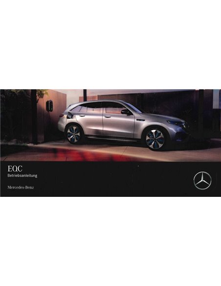 2020 MERCEDES BENZ EQC BETRIEBSANLEITUNG DEUTSCH