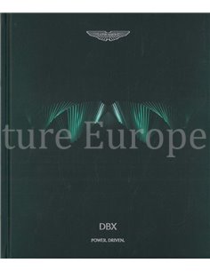 2023 ASTON MARTIN DBX HARDCOVER BROCHURE ENGLISH