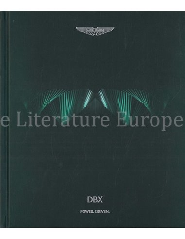 2023 ASTON MARTIN DBX HARDCOVER BROCHURE ENGELS