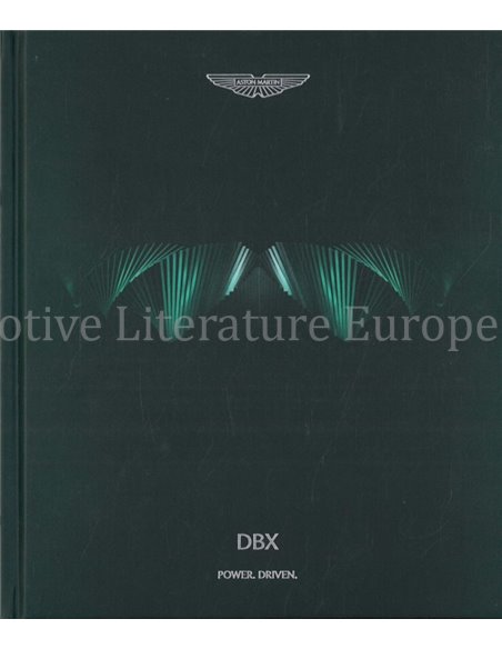 2023 ASTON MARTIN DBX HARDCOVER BROCHURE ENGELS