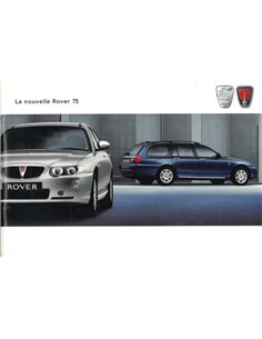 2004 ROVER 75 BROCHURE FRANS