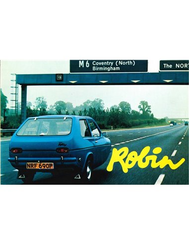 1975 RELIANT ROBIN BROCHURE NEDERLANDS