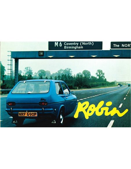 1975 RELIANT ROBIN BROCHURE DUTCH