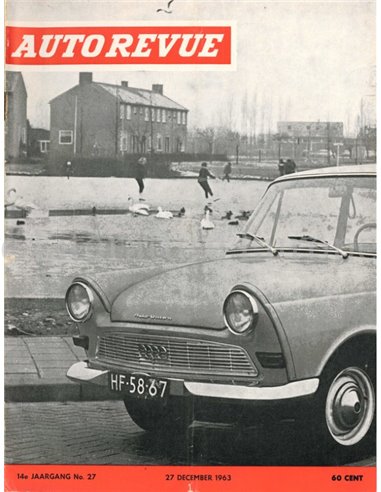 1963 AUTO REVUE MAGAZINE 27 NEDERLANDS
