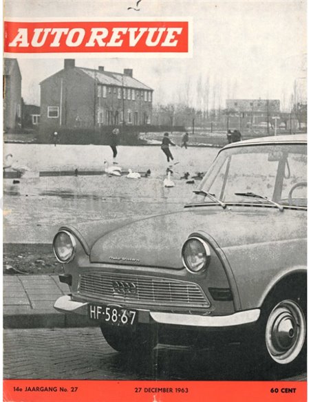 1963 AUTO REVUE MAGAZINE 27 NEDERLANDS