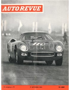 1965 AUTO REVUE MAGAZINE 19 NIEDERLÄNDISCH