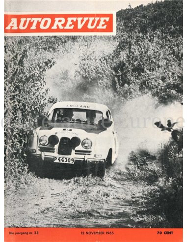 1965 AUTO REVUE MAGAZINE 23 NEDERLANDS