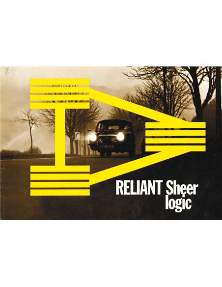 1973 RELIANT REGAL BROCHURE ENGELS (UK)