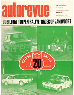 1968 AUTO REVUE MAGAZINE 08 DUTCH