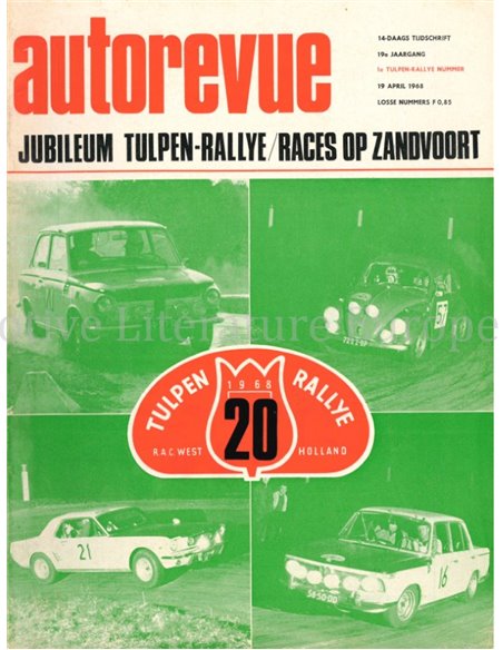1968 AUTO REVUE MAGAZINE 08 NEDERLANDS