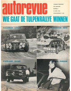 1969 AUTO REVUE MAGAZINE 09 NEDERLANDS