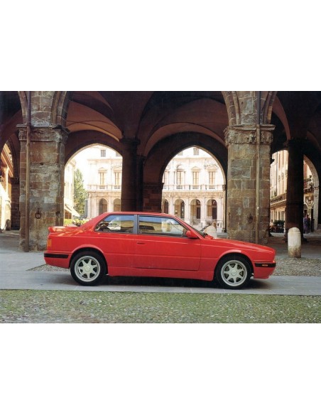 1992 MASERATI HÄNDLER PROSPEKT ITALIEN