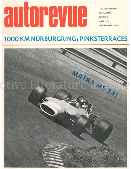 1969 AUTO REVUE MAGAZIN 12 Niederländisch