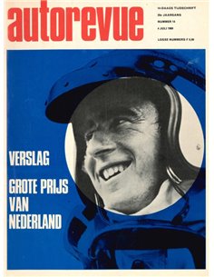 1969 AUTO REVUE MAGAZINE 14 NEDERLANDS