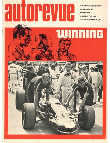 1969 AUTO REVUE MAGAZINE 18 DUTCH