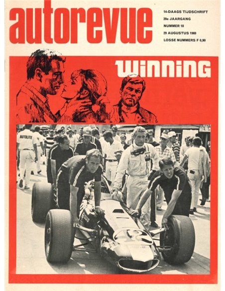 1969 AUTO REVUE MAGAZINE 18 NEDERLANDS