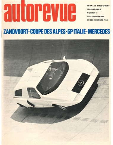 1969 AUTO REVUE MAGAZIN 19 Niederländisch