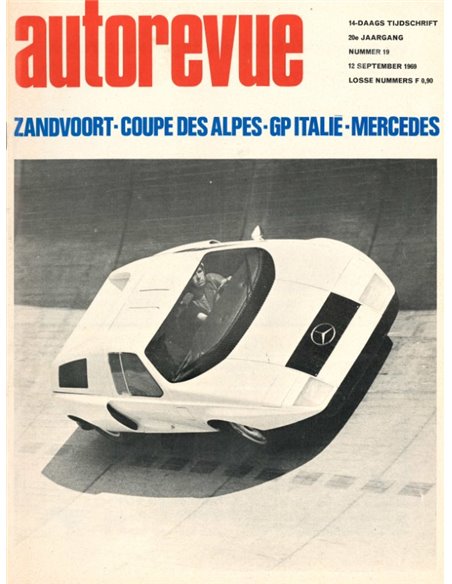 1969 AUTO REVUE MAGAZINE 19 NEDERLANDS