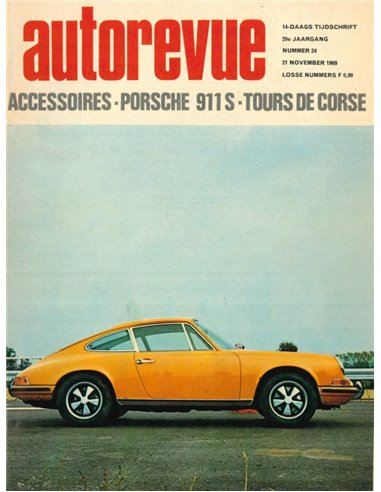 1969 AUTO REVUE MAGAZINE 24 DUTCH