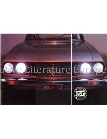 1969 LANCIA FLAVIA COUPÉ 2000 BROCHURE 