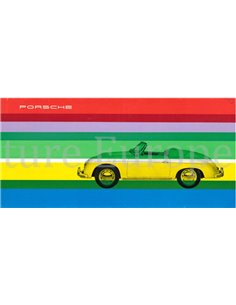 1958 PORSCHE 356 A CONVERTIBLE BROCHURE FRENCH