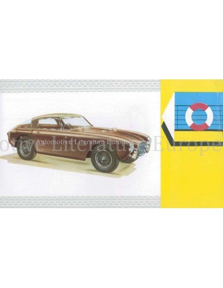 1955 FERRARI 250 EUROPA 375 AMERICA PROSPEKT ITALIENISCH