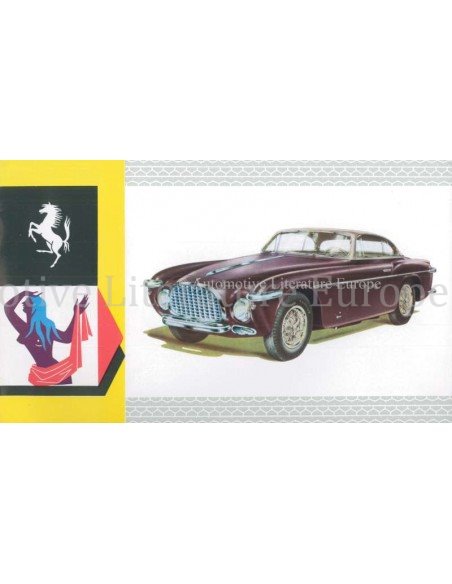 1955 FERRARI 250 EUROPA 375 AMERICA PROSPEKT ITALIENISCH