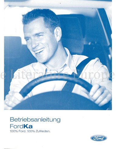 2006 FORD KA BETRIEBSANLEITUNG DEUTSCH