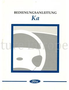 1997 FORD KA BETRIEBSANLEITUNG DEUTSCH