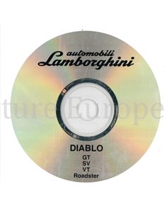 1999 LAMBORGHINI DIABLO PRESSEMAPPE ENGLISCH 2
