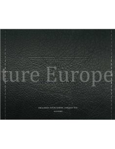 2015 ASTON MARTIN ACCESSORIES BROCHURE ENGLISH