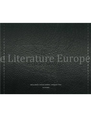 2015 ASTON MARTIN ACCESSOIRES BROCHURE ENGELS