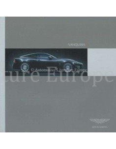 2004 ASTON MARTIN VANQUISH S BROCHURE GERMAN