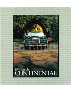 1979 LINCOLN CONTINENTAL BROCHURE ENGELS