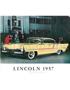 1957 LINCOLN PREMIERE PROSPEKT NIEDERLÄNDISCH