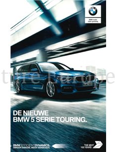 2017 BMW 5ER TOURING PROSPEKT NIEDERLÄNDISCH