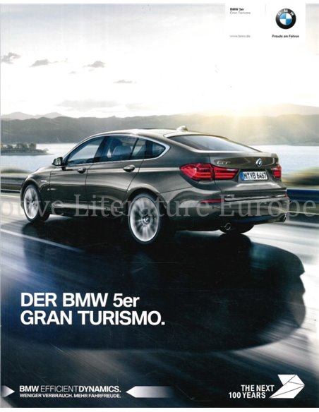2016 BMW 5ER GRAN TURISMO PROSPEKT DEUTSCH