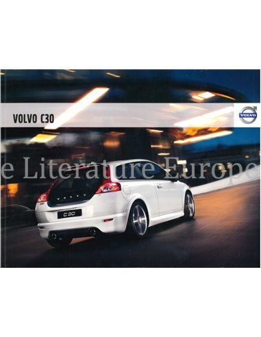 2009 VOLVO C30 PROSPEKT NIEDERLÄNDISCH