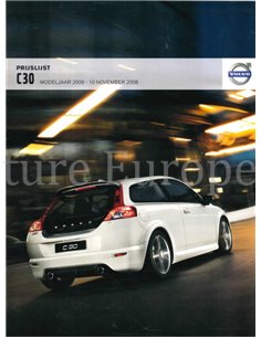 2009 VOLVO C30 PROSPEKT NIEDERLÄNDISCH 2