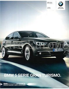 2015 BMW 5 SERIES GRAN TOURISMO PRICESLIST DUTCH