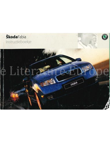 2001 SKODA FABIA INSTRUCTIEBOEKJE NEDERLANDS