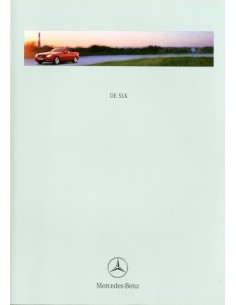 1998 MERCEDES BENZ SLK BROCHURE NEDERLANDS