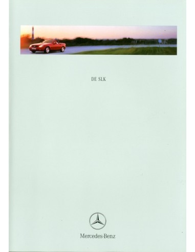 1998 MERCEDES BENZ SLK BROCHURE NEDERLANDS