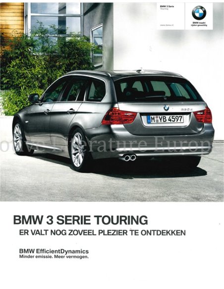 2011 BMW 3 SERIES TOURING BROCHURE DUTCH