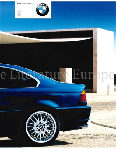 2002 BMW 3ER COUPÉ PROSPEKT NIEDERLÄNDISCH