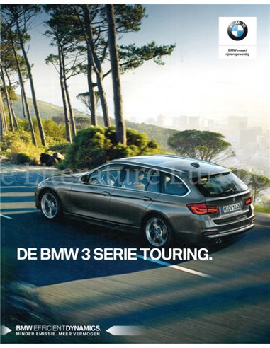 2018 BMW 3ER TOURING PROSPEKT NIEDERLÄNDISCH