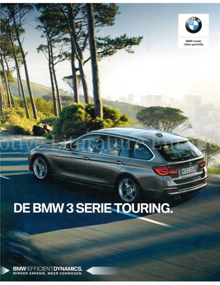 2018 BMW 3ER TOURING PROSPEKT NIEDERLÄNDISCH