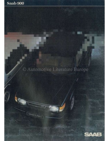 1984 SAAB 900 BROCHURE DUTCH