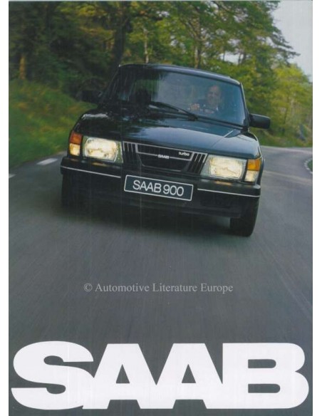 1982 SAAB 900 BROCHURE NEDERLANDS
